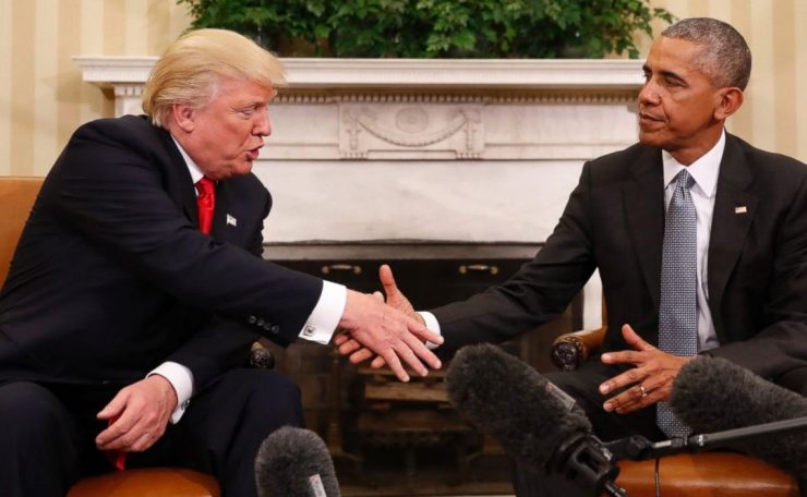 Why can't Trump and Obama have done this when they met